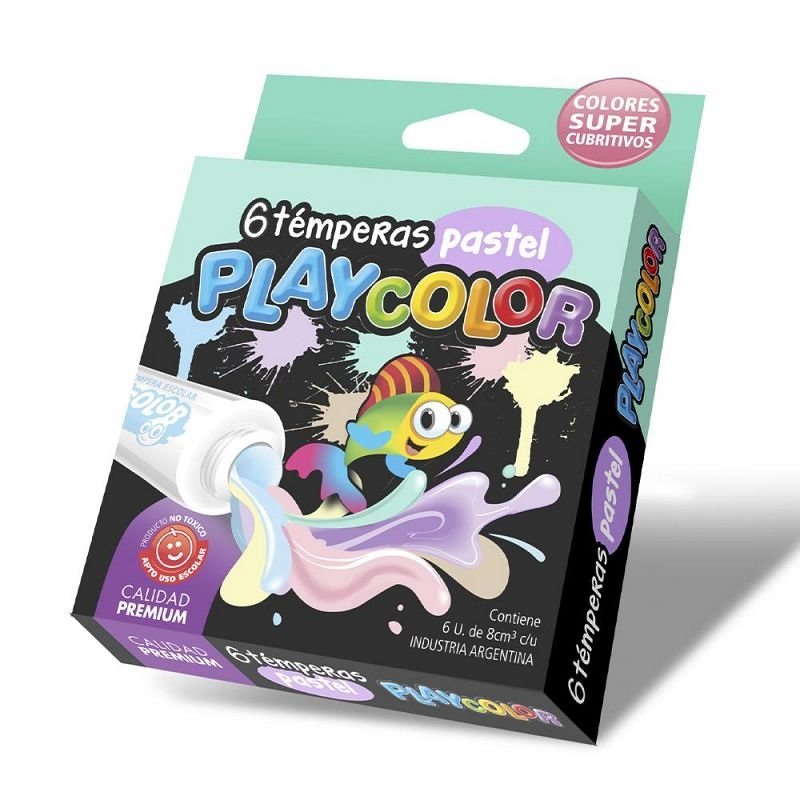 019-1011-Tempera-Playcolor-X-6u.-8cc-Pastel