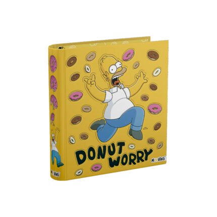 CARPETA ESCOLAR MOOVING 3x40 SIMPSONS
