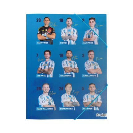 CARPETA 3 SOLAPAS C/ELASTICO OFICIO AFA SELECCION