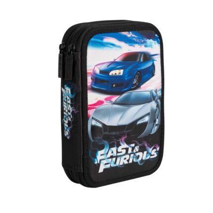 CARTUCHERA MOOVING 2 PISOS RAPIDO Y FURIOSO