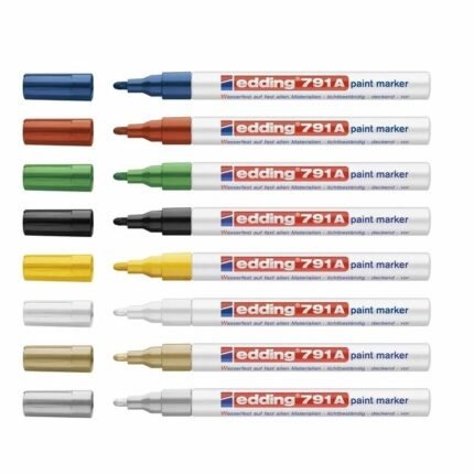 MARCADOR EDDING  791 PAINT ORO PUNTA FINA