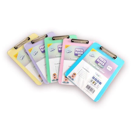 PORTA BLOCK SIFAP COLOR PASTEL A4