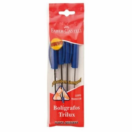 BOLIGRAFO FABER CASTELL TRILUX 32 x 4 SURTIDOS
