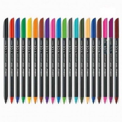 MARCADOR EDDING 1200 AL AGUA MARRON OSCURO PUNTA FINA