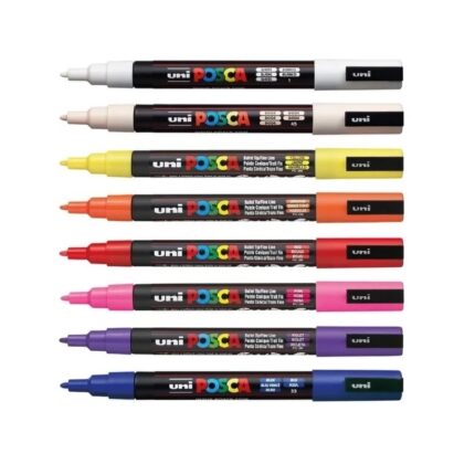 MARCADOR UNI POSCA PC-3M PUNTA MEDIA NARANJA