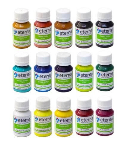 Esmalte ETERNA al Agua Negro               50ml