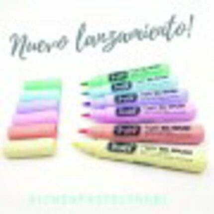 MARCADOR TRABI BIG BRUSH PASTEL x 6 COLORES