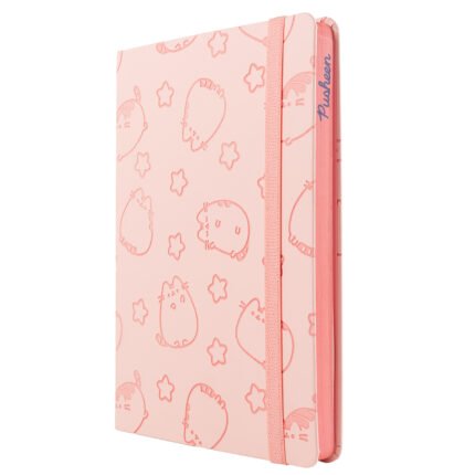 LIBRETA MOOVING NOTES A5 PUSHEEN RAYADO    1246207