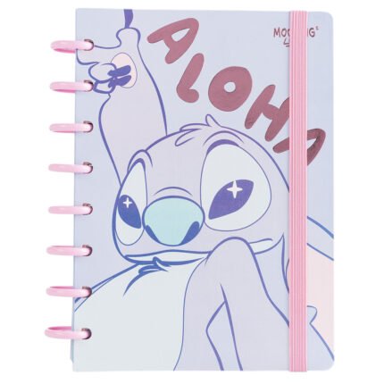 CUADERNO MOOVING LOOP A DISCOS A5 STITCH     1721244