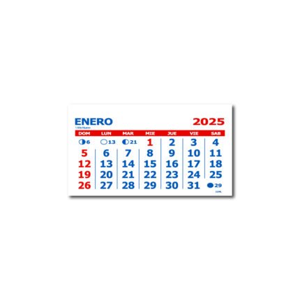 ALMANAQUE BUX 2027 N11 21x12 CM x 10 UNIDADES 11ML