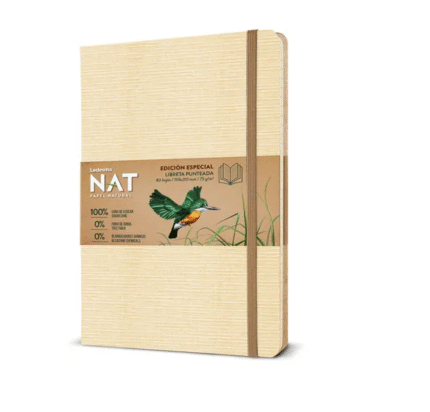 LIBRETA LEDESMA NAT 16x21 90 HOJAS PUNTEADA
