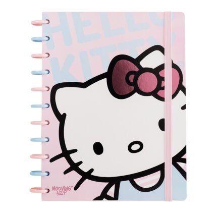 CUADERNO MOOVING LOOP A DISCOS CARTA HELLO KITTY  1711165