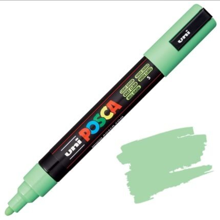 MARCADOR UNI POSCA PC-5M PUNTA GRUESA VERDE CLARO