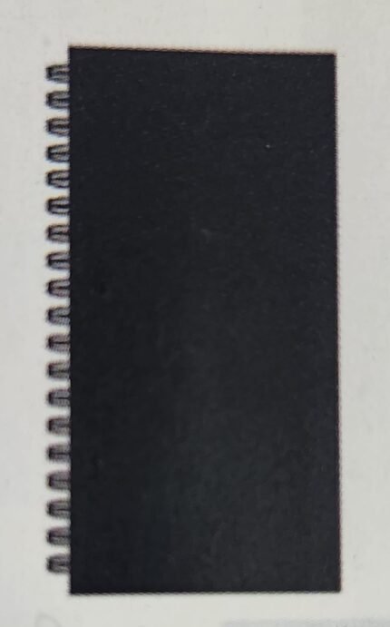 AGENDA 2027 IMAGINER POCKET S.VISTA ESPIRAL TECNO NEGRA 6010