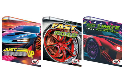 CARPETA ESCOLAR KIT 3 x 40 AUTOS III