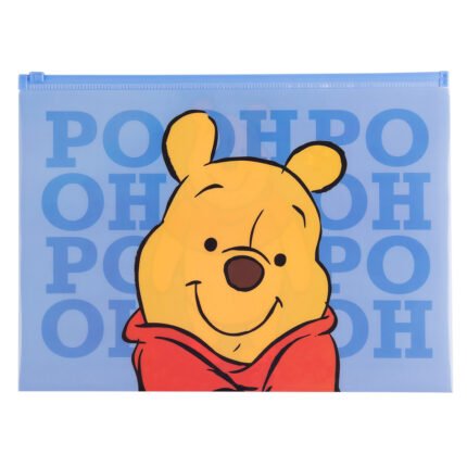 SOBRE PLASTICO MOOVING CON CIERRE ZIP WINNIE THE POOH  1222170402