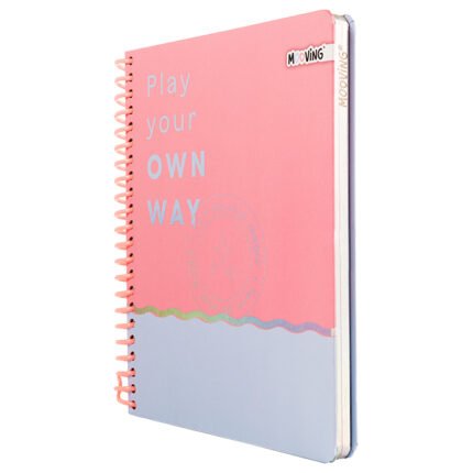 CUADERNO MOOVING PREMIUM 1/2 OFICIO PASTEL BLOCK  1231210