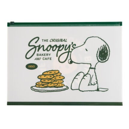 SOBRE PLASTICO MOOVING CON CIERRE ZIP SNOOPY 1342170402