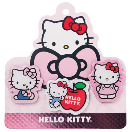 MOOVING AT WORK HELLO KITTY EPOXY MAGNETS x 3     1652050603