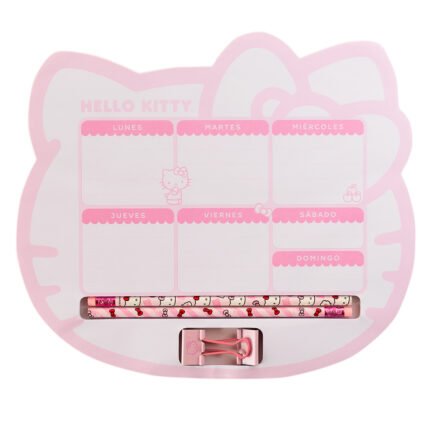 MOOVING AT WORK HELLO KITTY PLANNER SEMANAL CON ACCESORIOS 1652120401