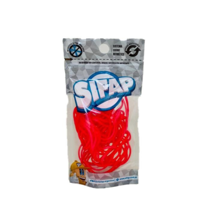 BANDAS ELASTICAS SIFAP x 16 GRS ROJO